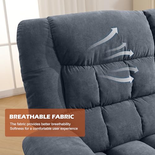 2 Seat Manual Reclining Loveseat with Cup Holders W5125