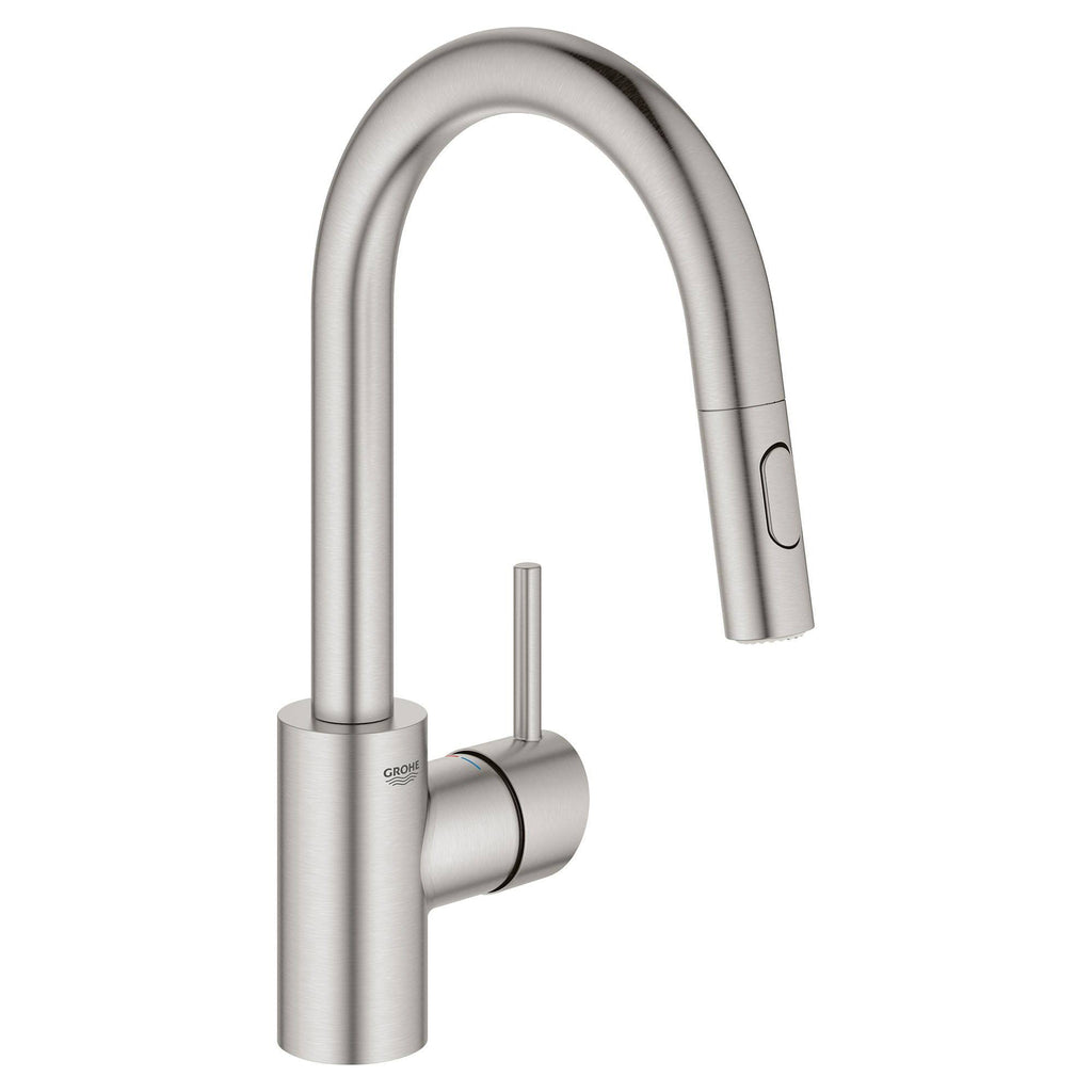 Single-Handle Kitchen Faucet in SuperSteel G899