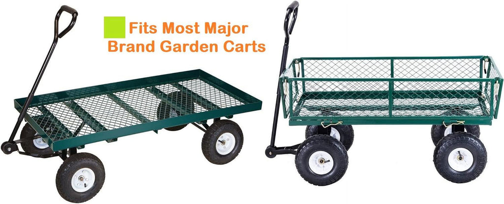 10" Air Tires for Garden Cart, 600 LB Capacity, 4 Pack D5322