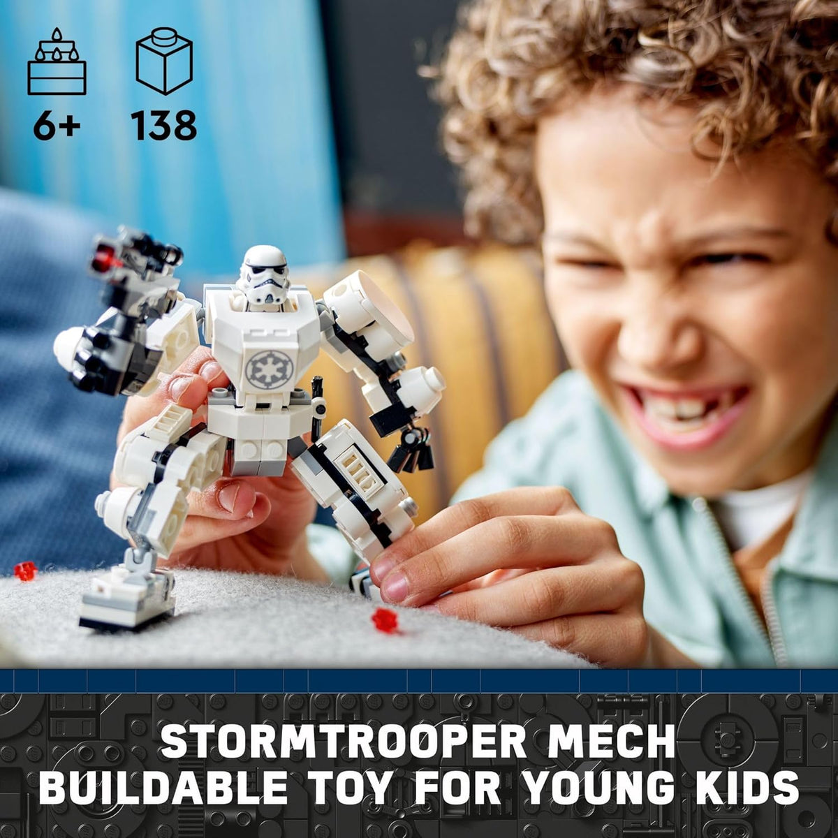 LEGO Star Wars Stormtrooper Mech 75370 Buildable Action Figure S750753
