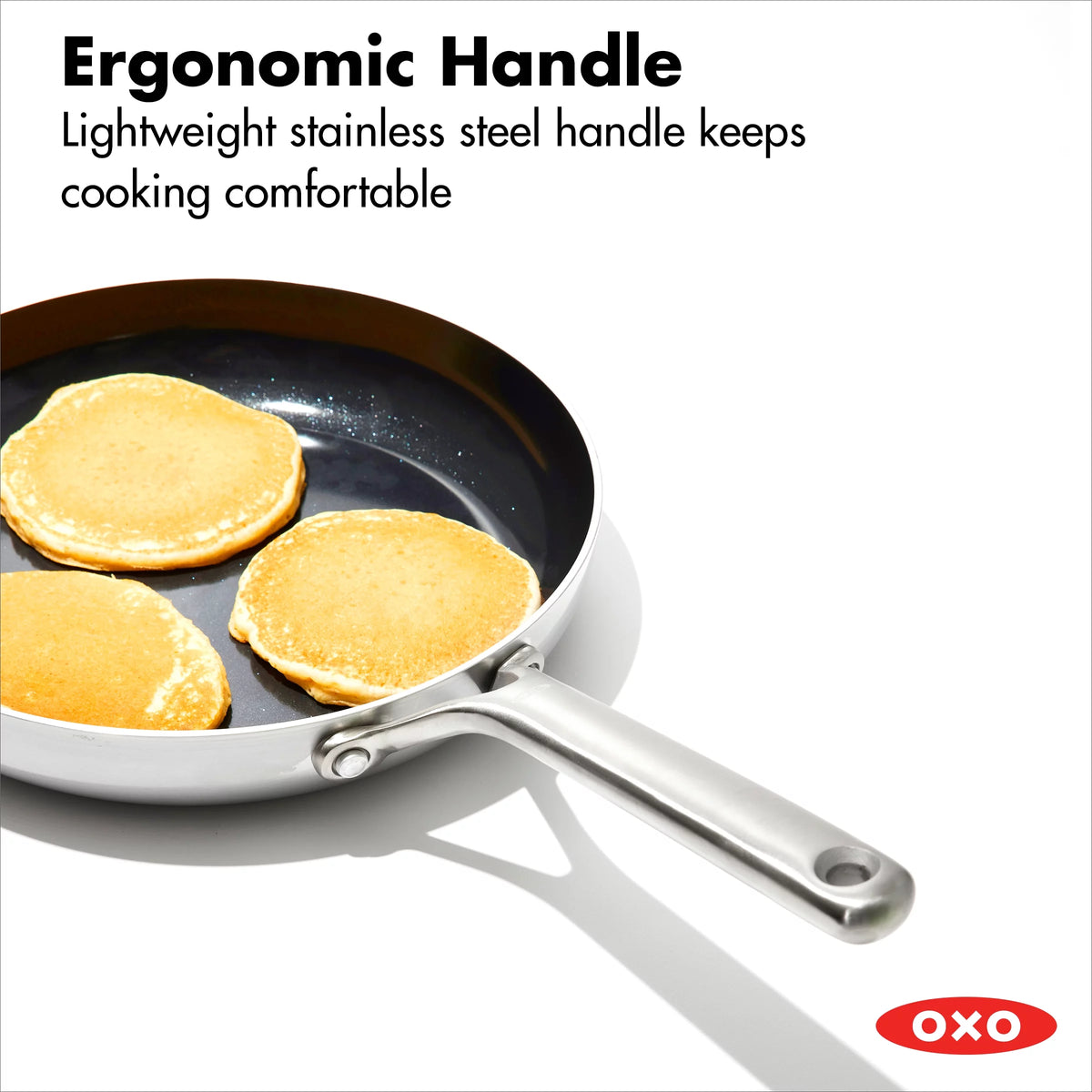 8" Stainless Steel Nonstick Frying Pan Skillet N6141
