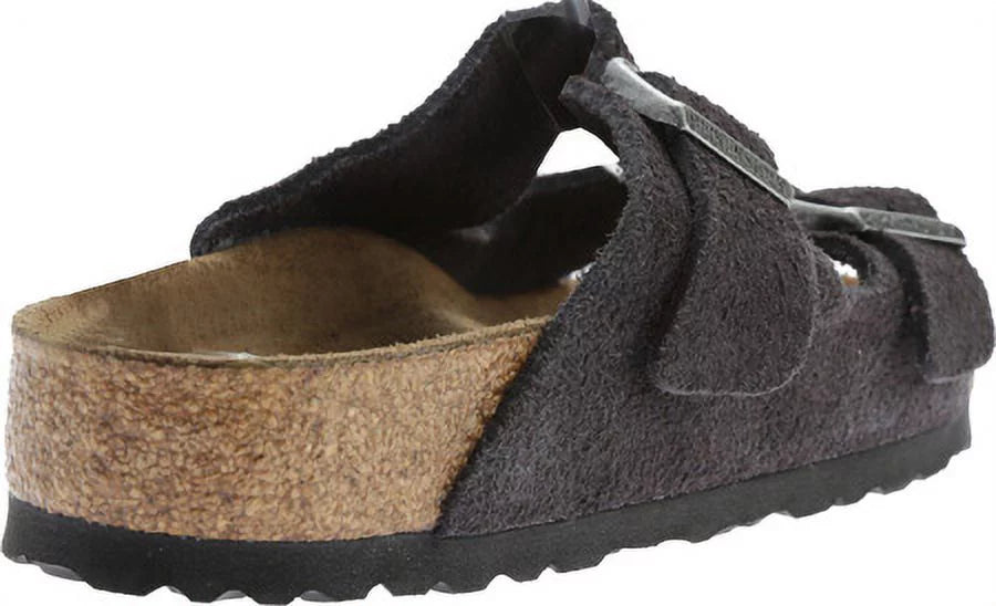 Suede Soft Footbed Sandals Q9812
