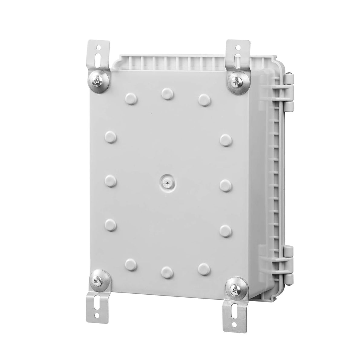 Junction Box, Hinged Cover Stainless Steel Latch IP67 Waterproof Plastic Enclosure 400×300×180mm S598375