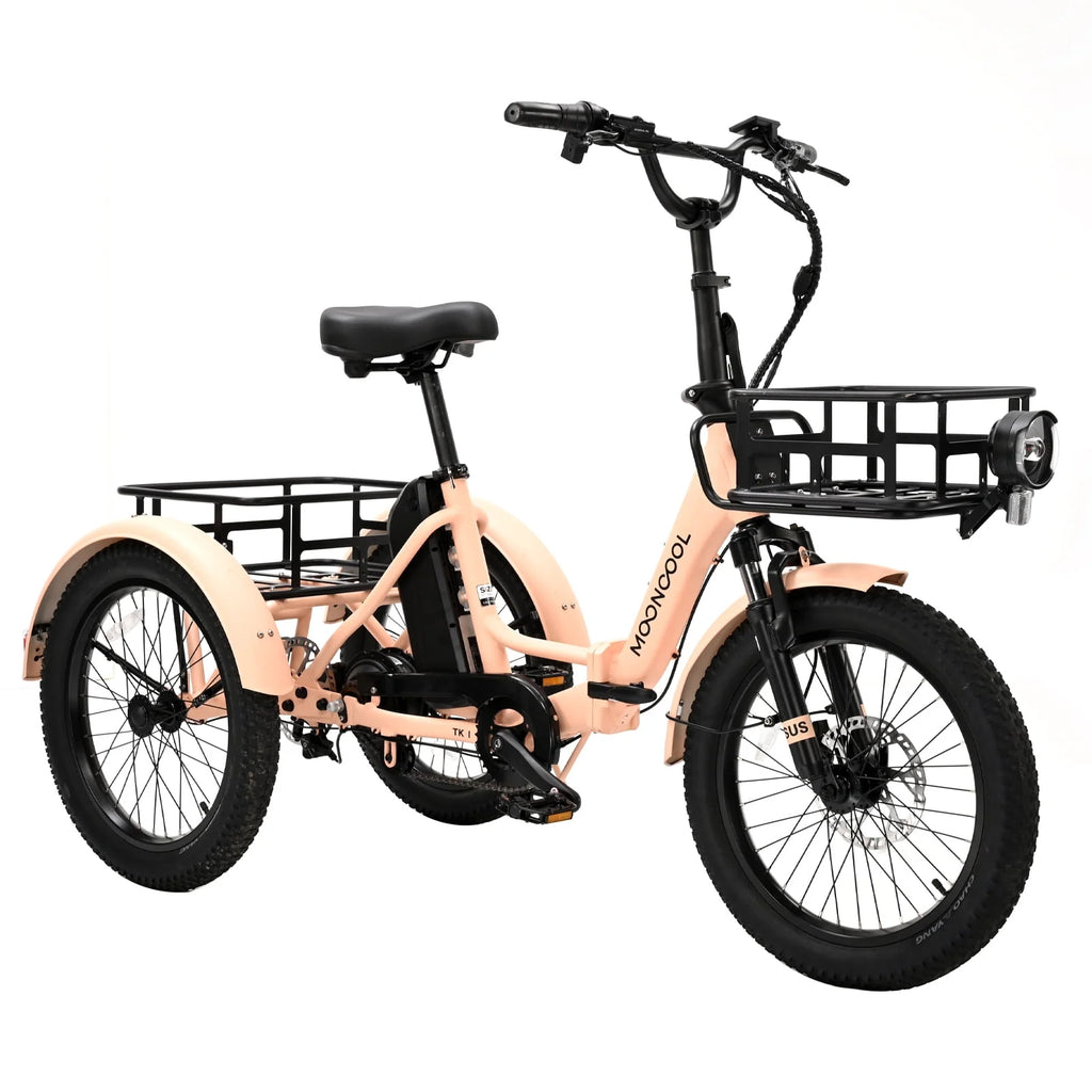 24 26 3 Wheel 350W 36V 7 Speeds Electric Tricycle with Large Basket A33525