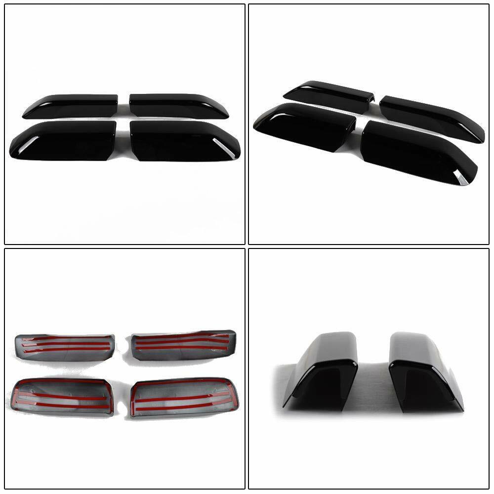 Black Roof Cargo Rack Trim Bezels Y445740