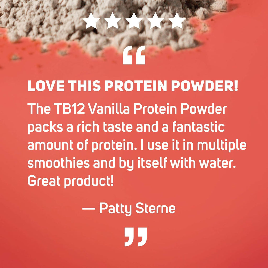 Vanilla Plant Based Pea Protein Powder, 18 Servings, Pack of 2 D3712