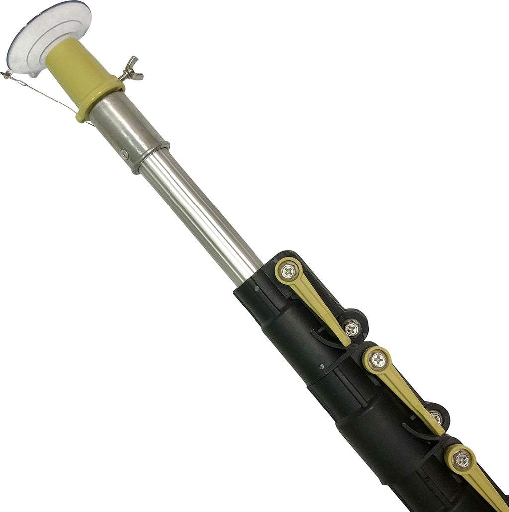 Light Bulb Changer with 7-30 Foot Telescopic Extension Pole, Suction Cup Style J256