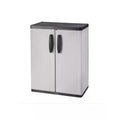 Gray Plastic Freestanding Garage Base Cabinet N51726