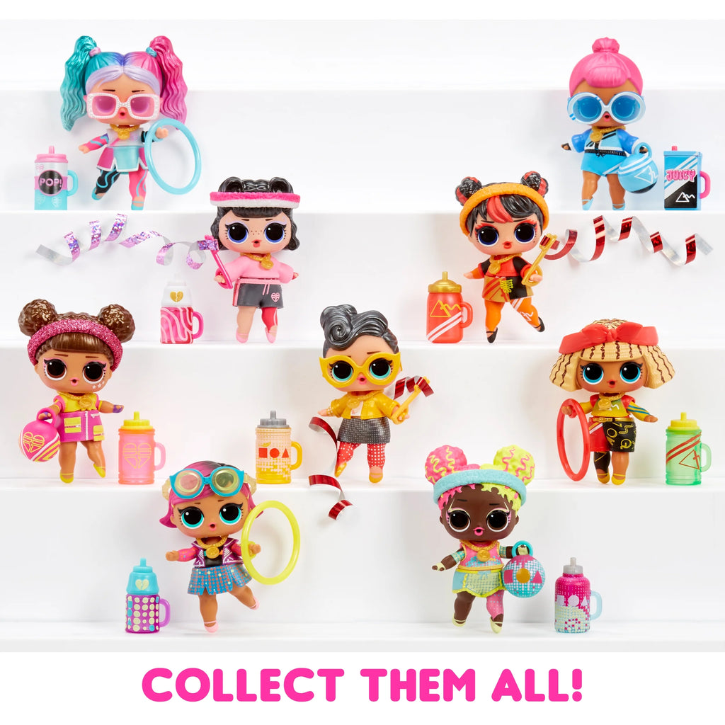 LOL Surprise Gymnastics Doll with 8 Surprises, Balance Beam Ball, Ages 4+ A9506
