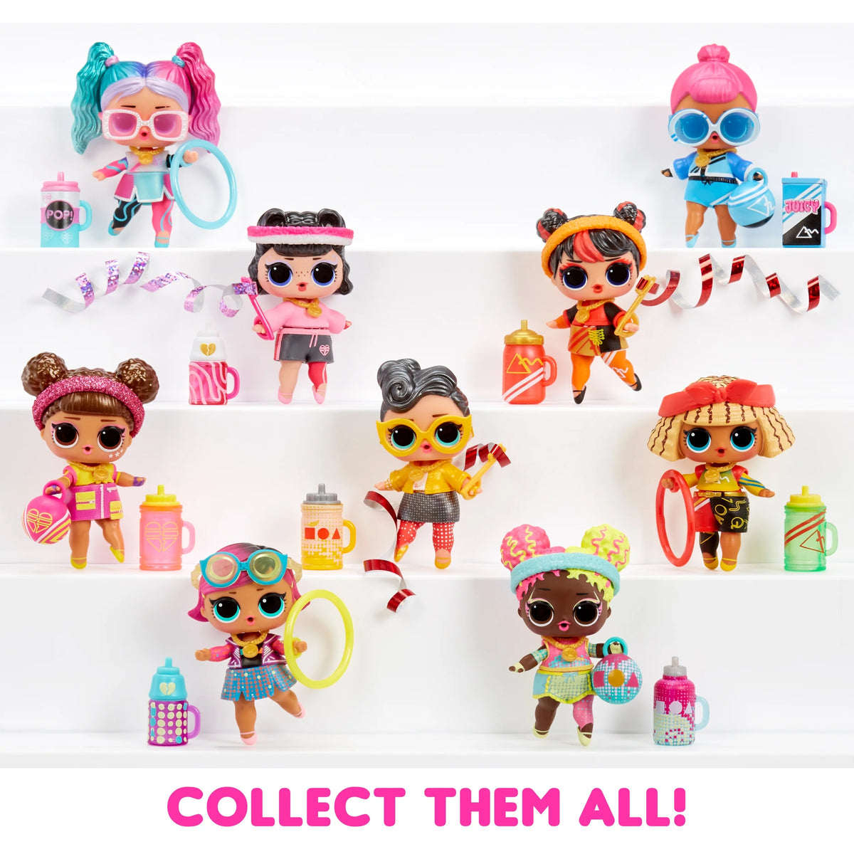 LOL Surprise Gymnastics Doll with 8 Surprises, Balance Beam Ball, Ages 4+ A9506
