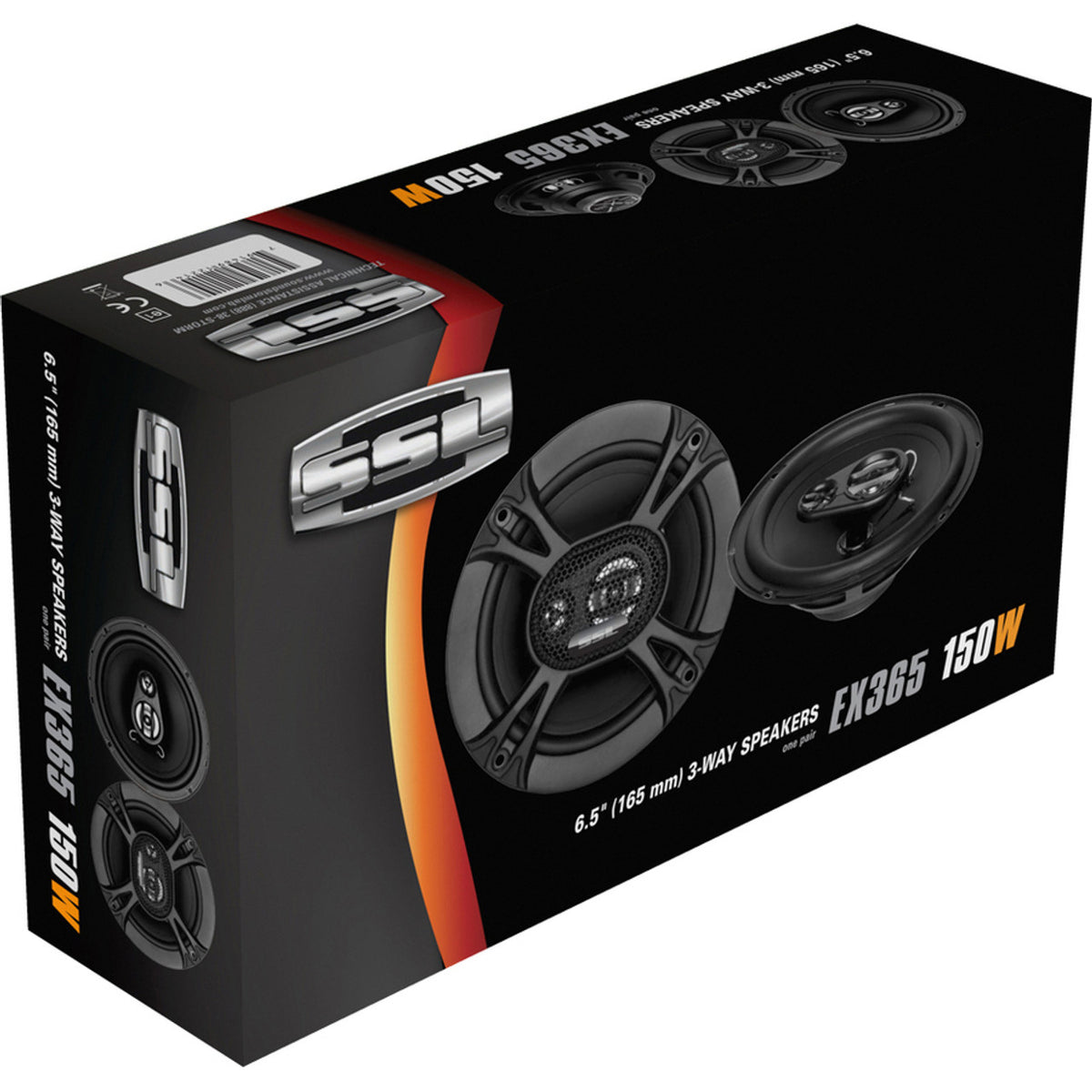 6.5" 150 Watt 3-Way Loudspeaker Q153036