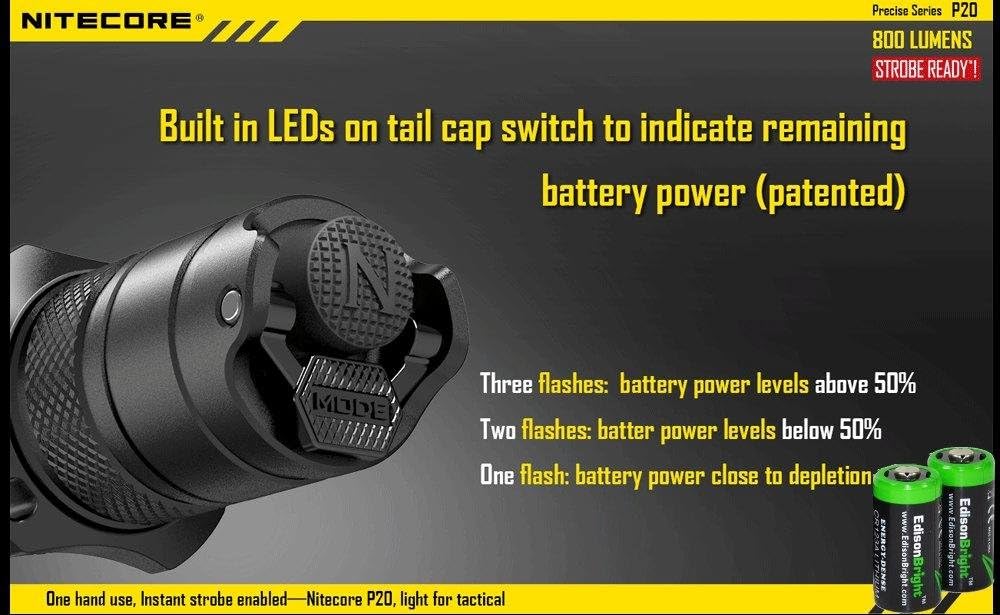 800 Lumen LED Tactical Flashlight E109