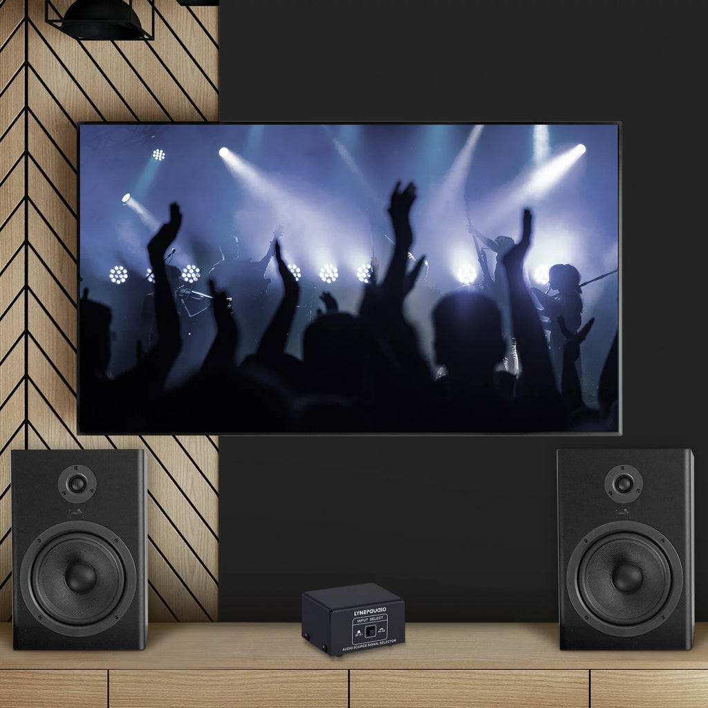 Rca Audio Switcher 2 In 1 Out / 1 In 2 Out A/B Switch Stereo Audio Splitter Box P987916