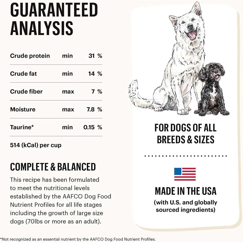 Dehydrated Grain Free Beef Dog Food O8777