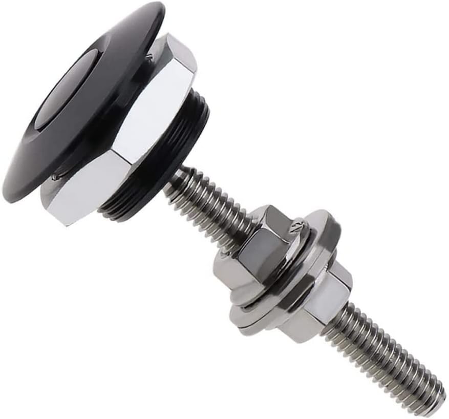 2 Pack Quick Release Latch Lock Clip Push Button Bonnet Kit 1.25in/32mm Aluminum Alloy L97412