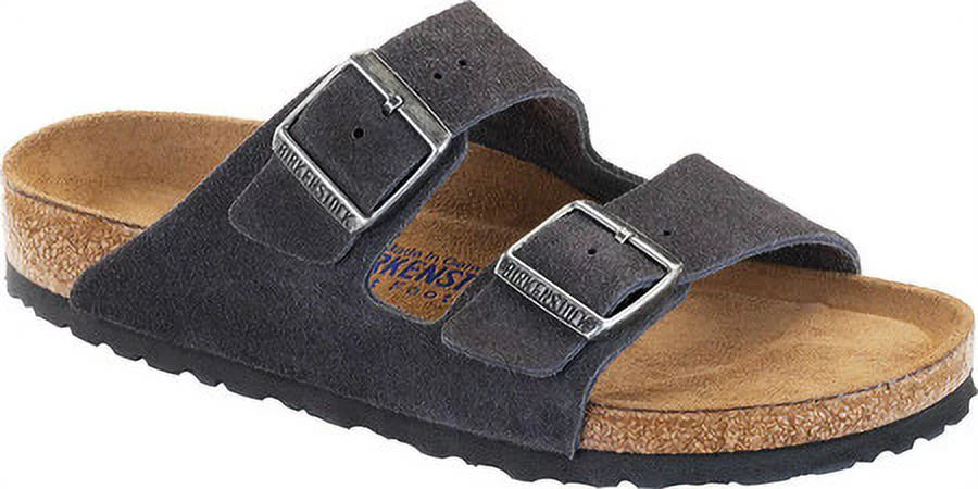 Suede Soft Footbed Sandals Q9812
