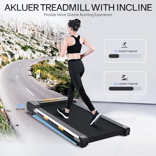 2 in 1 Under Desk Treadmill with Remote Control F719745