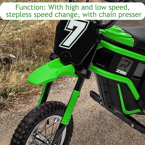24V Electric Dirt Bike 350W Motor 14.29 MPH Dual Suspension Q56858