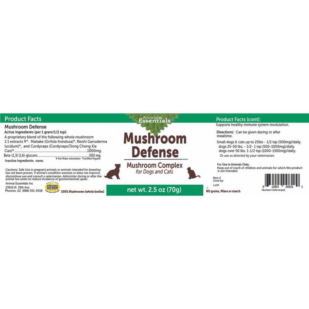 Mushroom Defense Pet Supplies Y64731