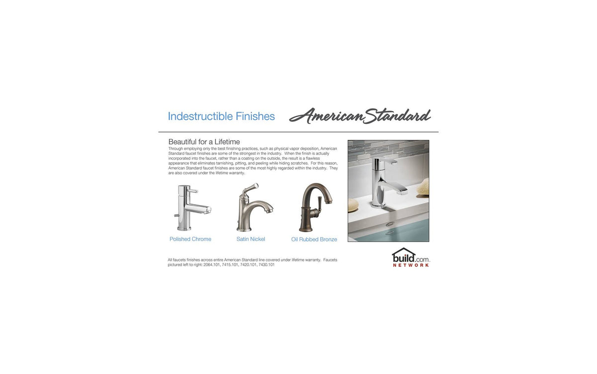 Polished Chrome Centerset Bathroom Faucet L6262