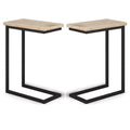 C-Shaped End Table Set L44271
