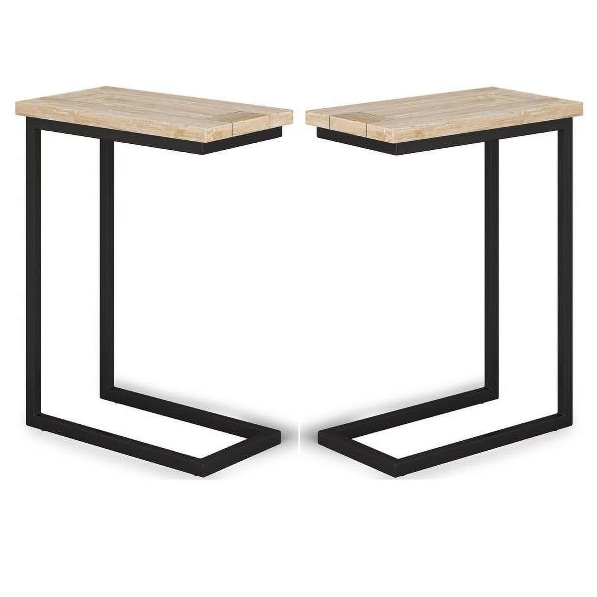 C-Shaped End Table Set L44271