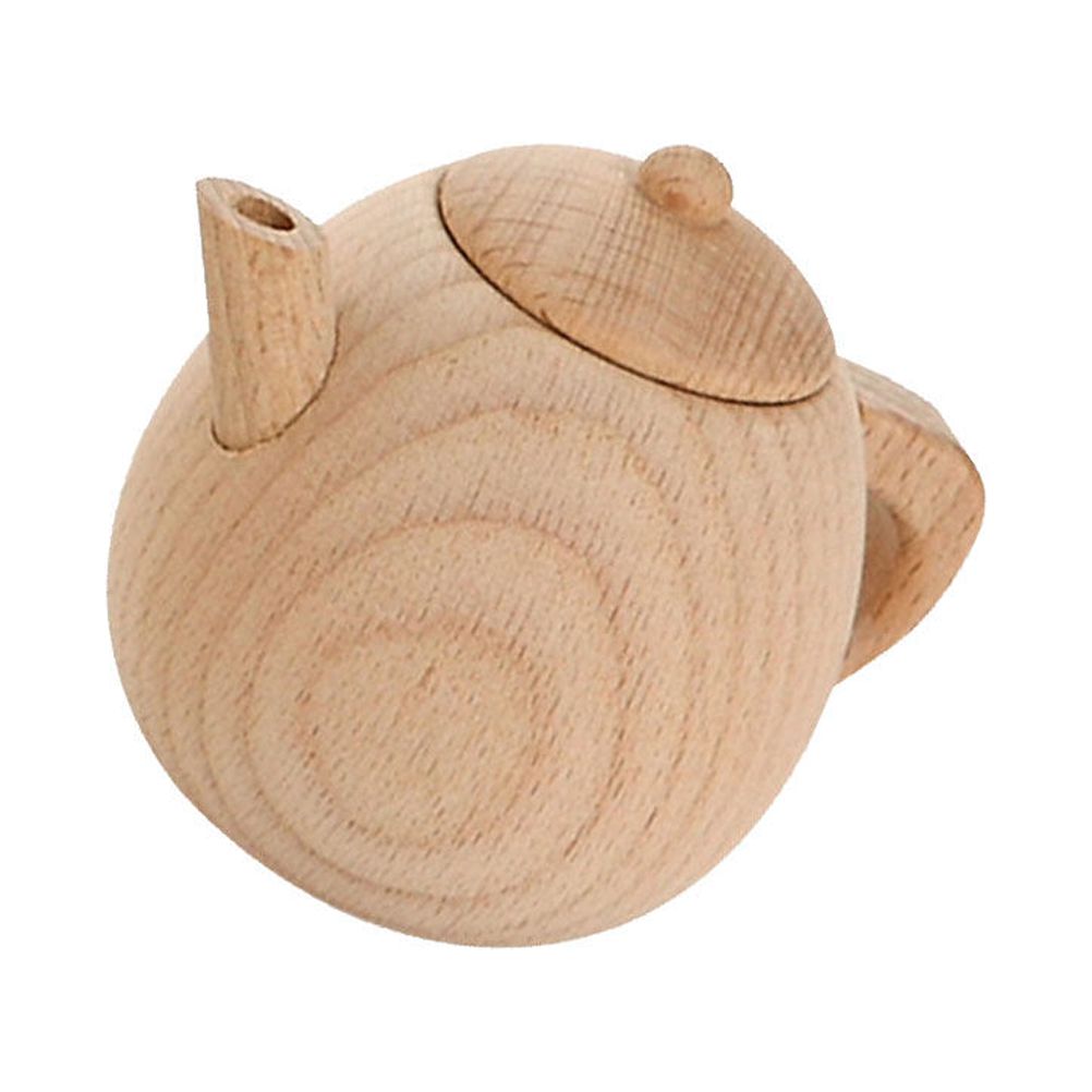 Solid Wood Tea Pot Toy B9842