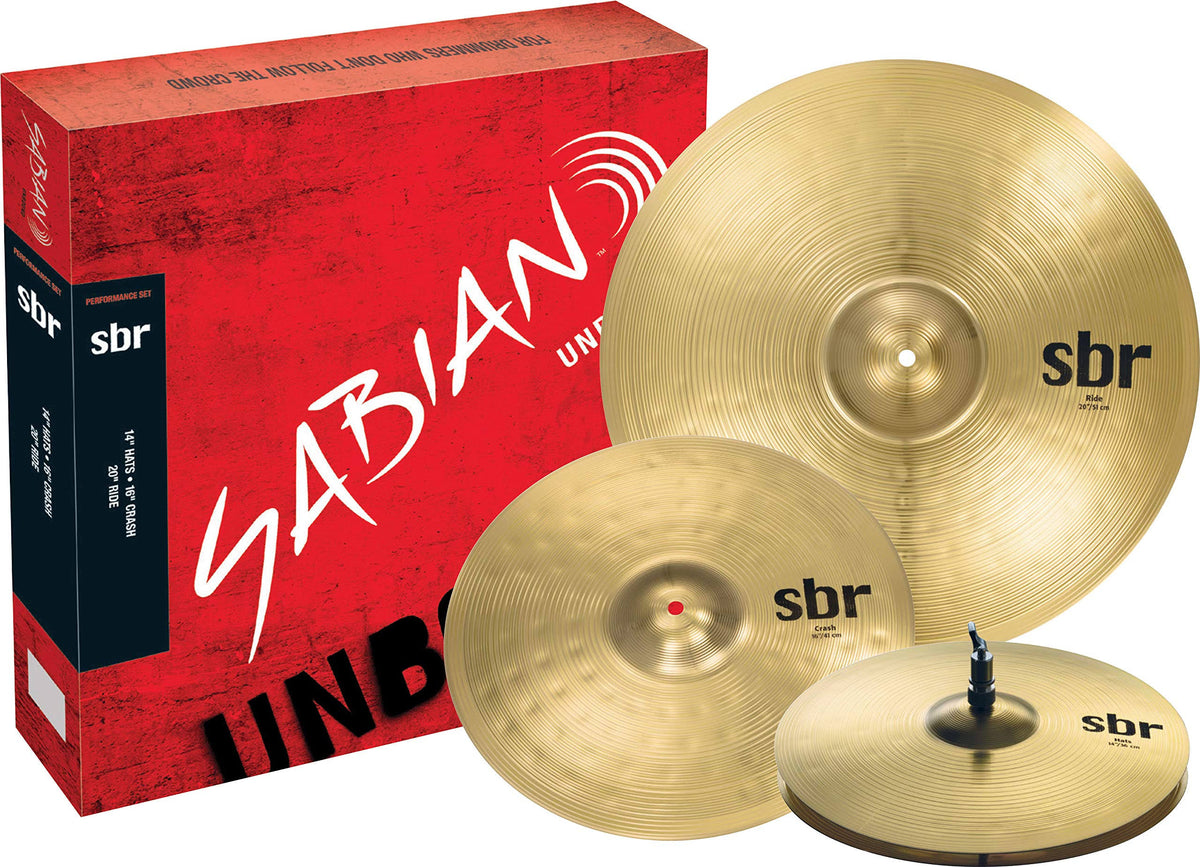 3-Piece Brass Cymbal Set L56591