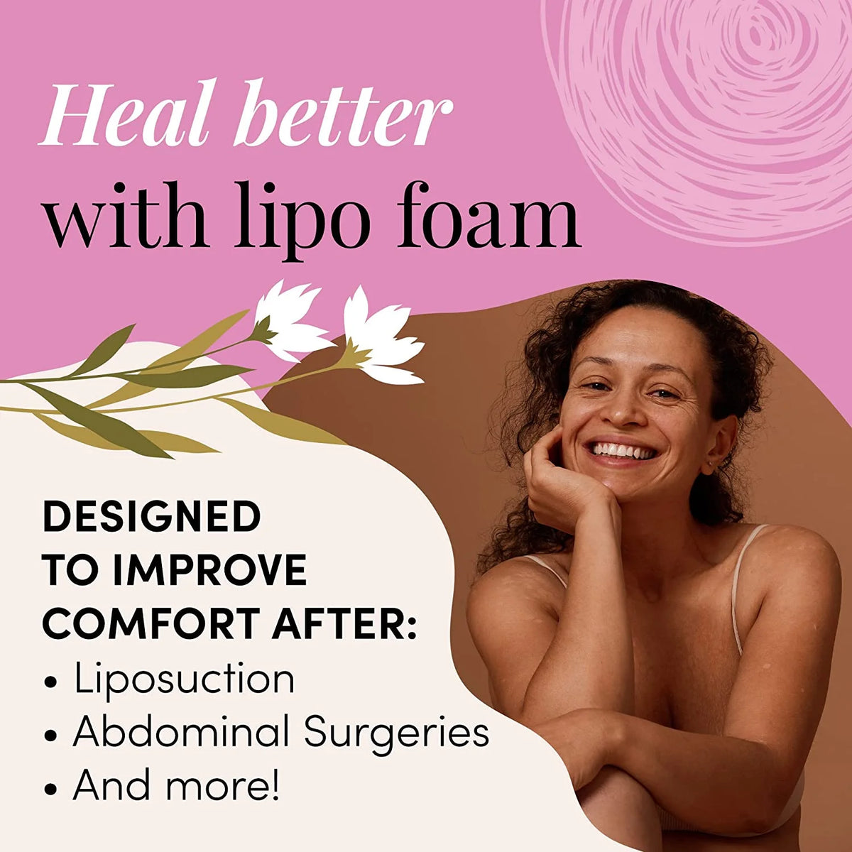 3 Pack Lipo Foam Medical Grade Foam Q986430