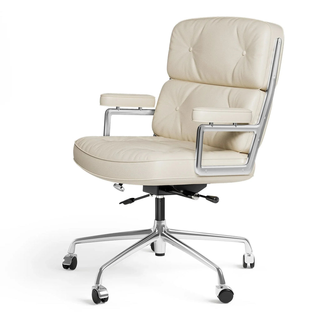 Genuine Leather Rotating Office Chair I873