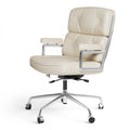 Genuine Leather Rotating Office Chair I873
