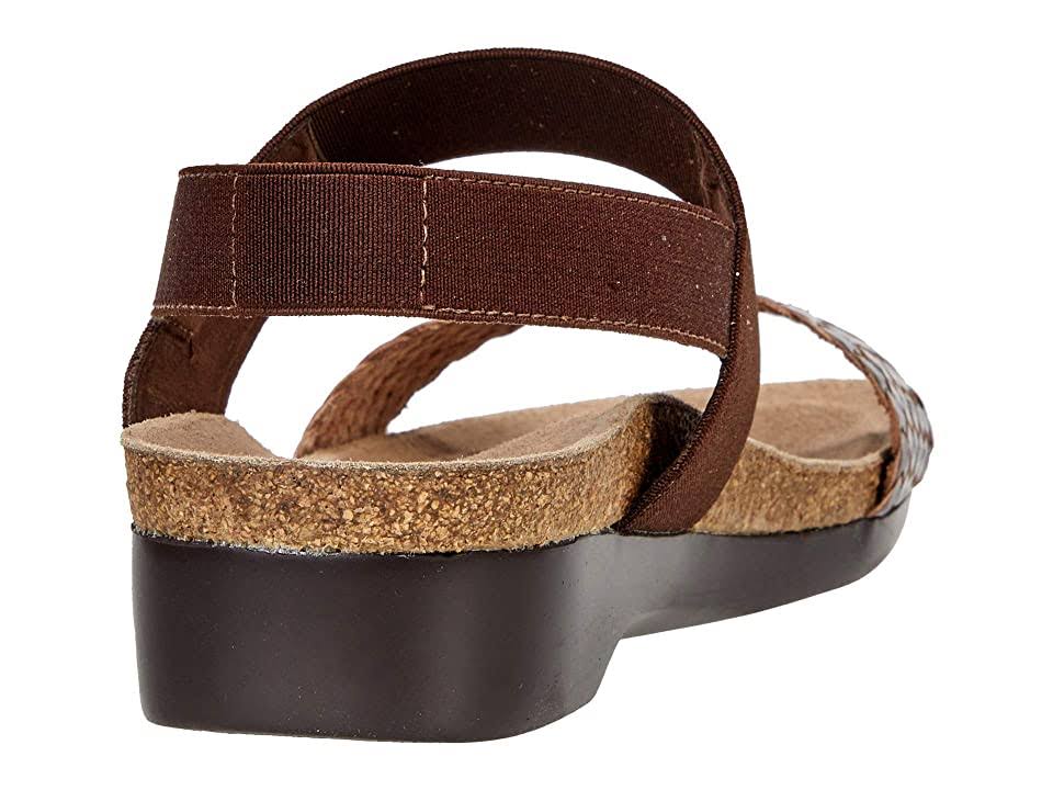 Brown Woven Shoes B91352