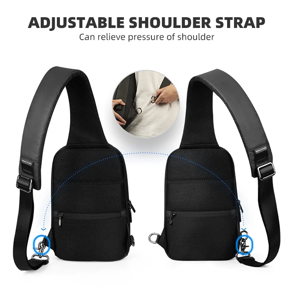 Waterproof Travel Crossbody Bag B672370