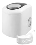Countertop Ice Maker 26.5 lbs 9 Cubes 2 Sizes White G507