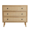 Light Oak Finish 3-Drawer Wood Dresser D920183