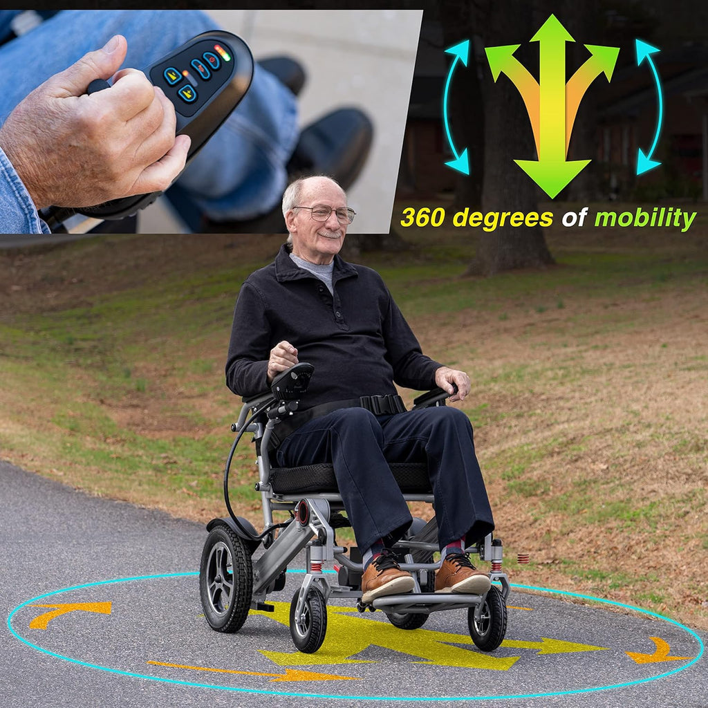 Gray Electric Wheelchair J785807