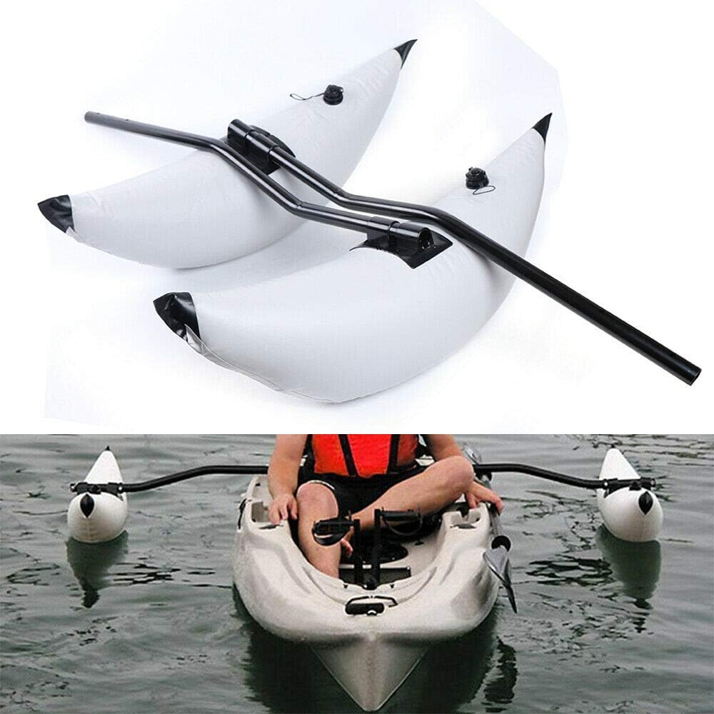 2Pcs PVC Inflatable Kayak Outrigger Stabilizer G2032