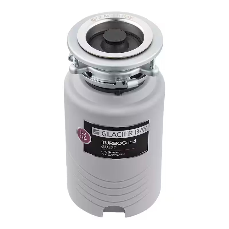 1/3 hp Continuous Feed Garbage Disposal with Power Cord U660