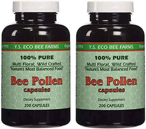 Bee Pollen 200 Capsules Pack of 2 H84048