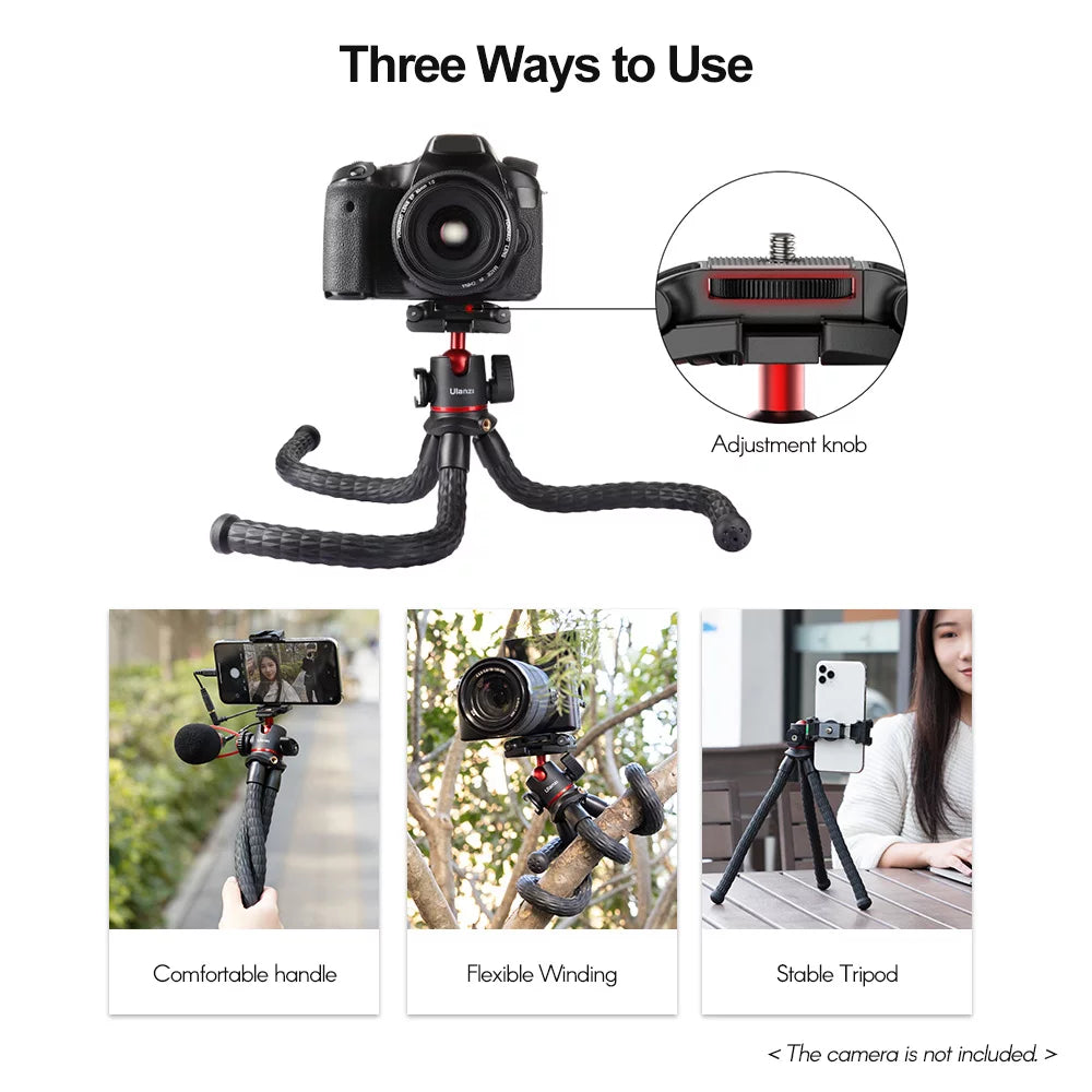 Flexible Mini Octopus Tripod with Ball Head H117