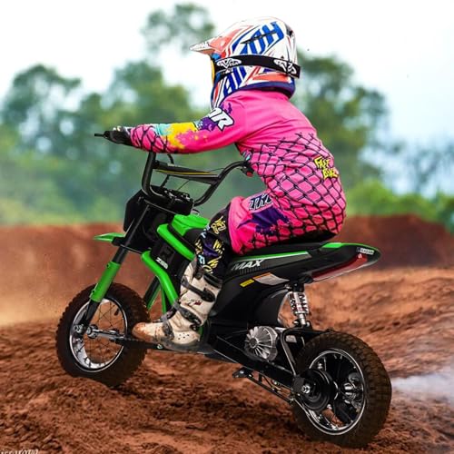 24V Electric Dirt Bike 350W Motor 14.29 MPH Dual Suspension Q56858