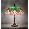 26" High Tiffany Cabbage Rose Table Lamp A663
