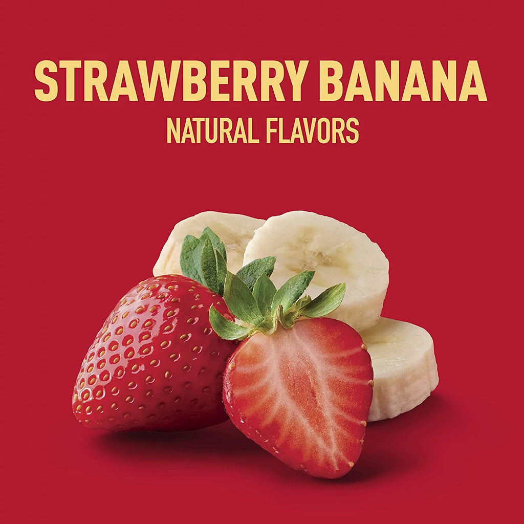 Strawberry Banana High Protein Milk Shake, 14 Fl Oz (Pack of 12) Q93258