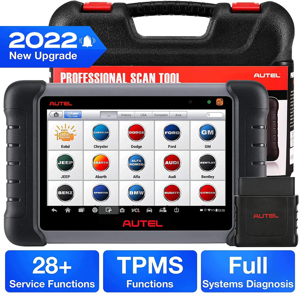 OBD2 Diagnostic Tool with TPMS and Sensor Programming F8610