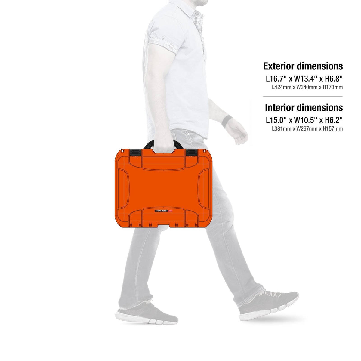 Orange Padded Case N4168
