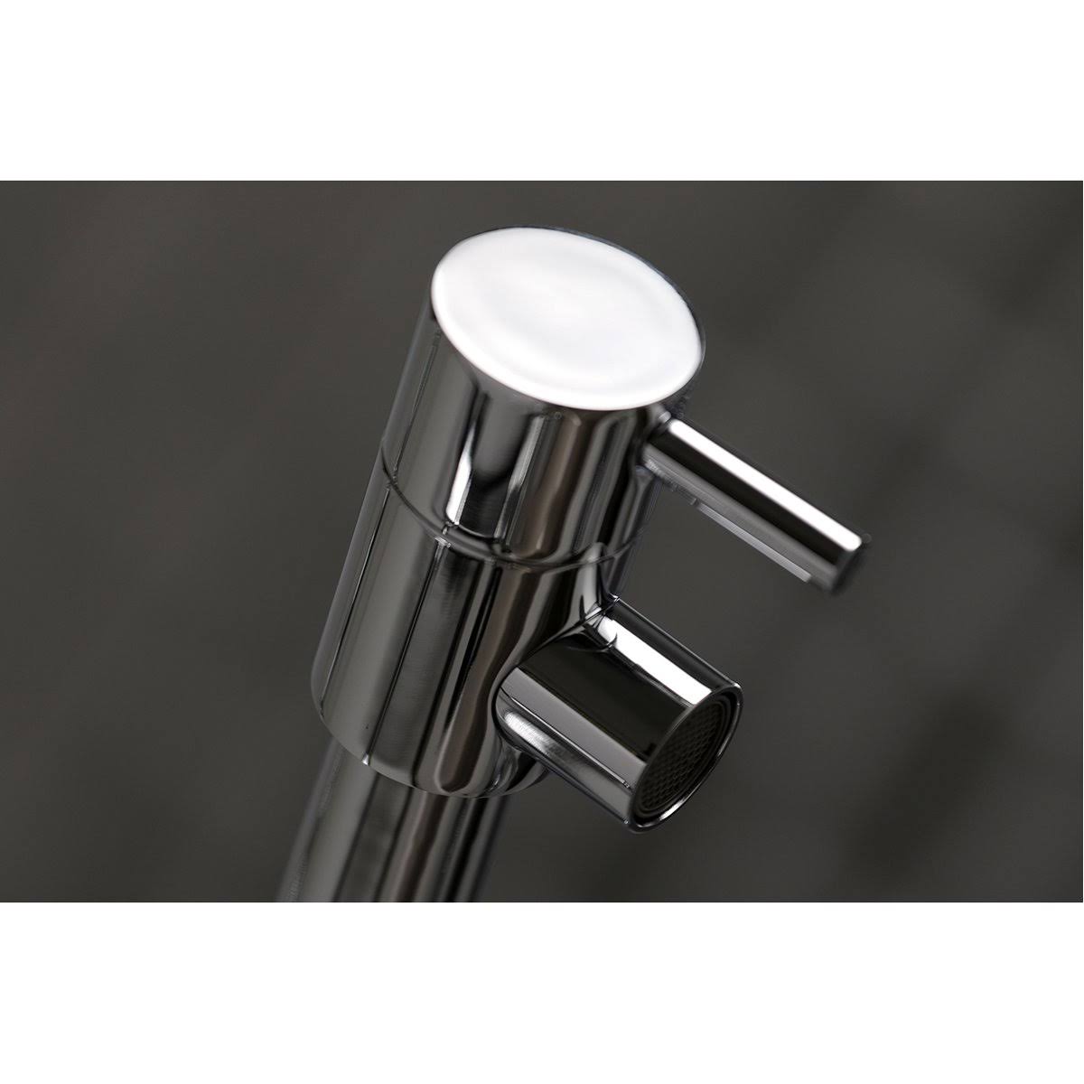 Single-Handle Pre-Rinse Kitchen Faucet Brushed Brass F24254