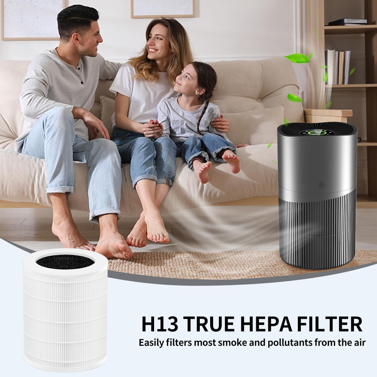 Replacement filter H13 3-Stage Filtration Activated Carbon X60339