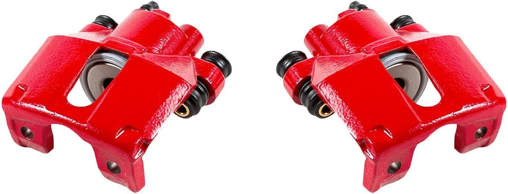 Red Powder Coated Caliper Assembly Pair Set U365423
