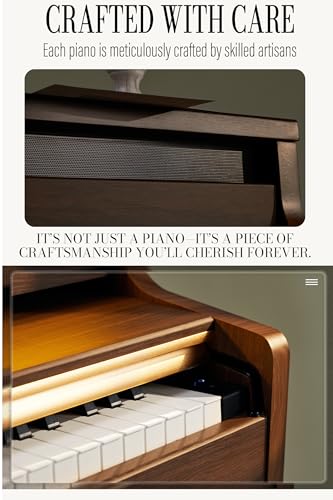 88-Key Weighted Digital Piano Keyboard with Triple Pedal Y53338
