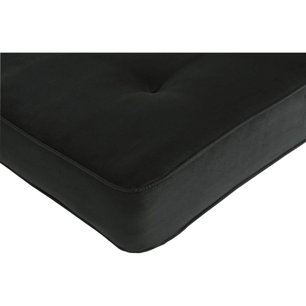 8-Inch Independently Encased Coil Futon Mattress Full Size Black I9623